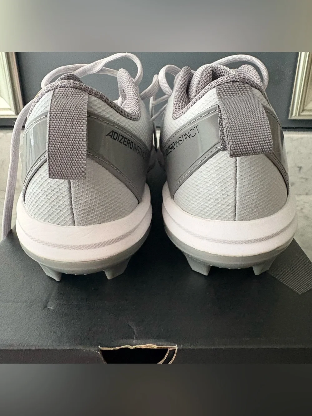 Adidas Adizero Instinct TPU Unisex Molded Softball Cleats Size 1K Little Girl